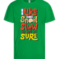 Slow but Sure Design - Basic kids t-shirt_MEADOW GREEN_front