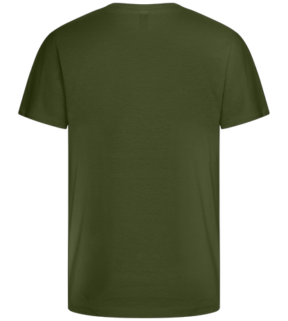 Slow but Sure Design - Basic kids t-shirt_ARMY_back