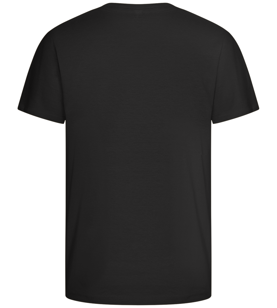 Slow but Sure Design - Basic kids t-shirt_DEEP BLACK_back