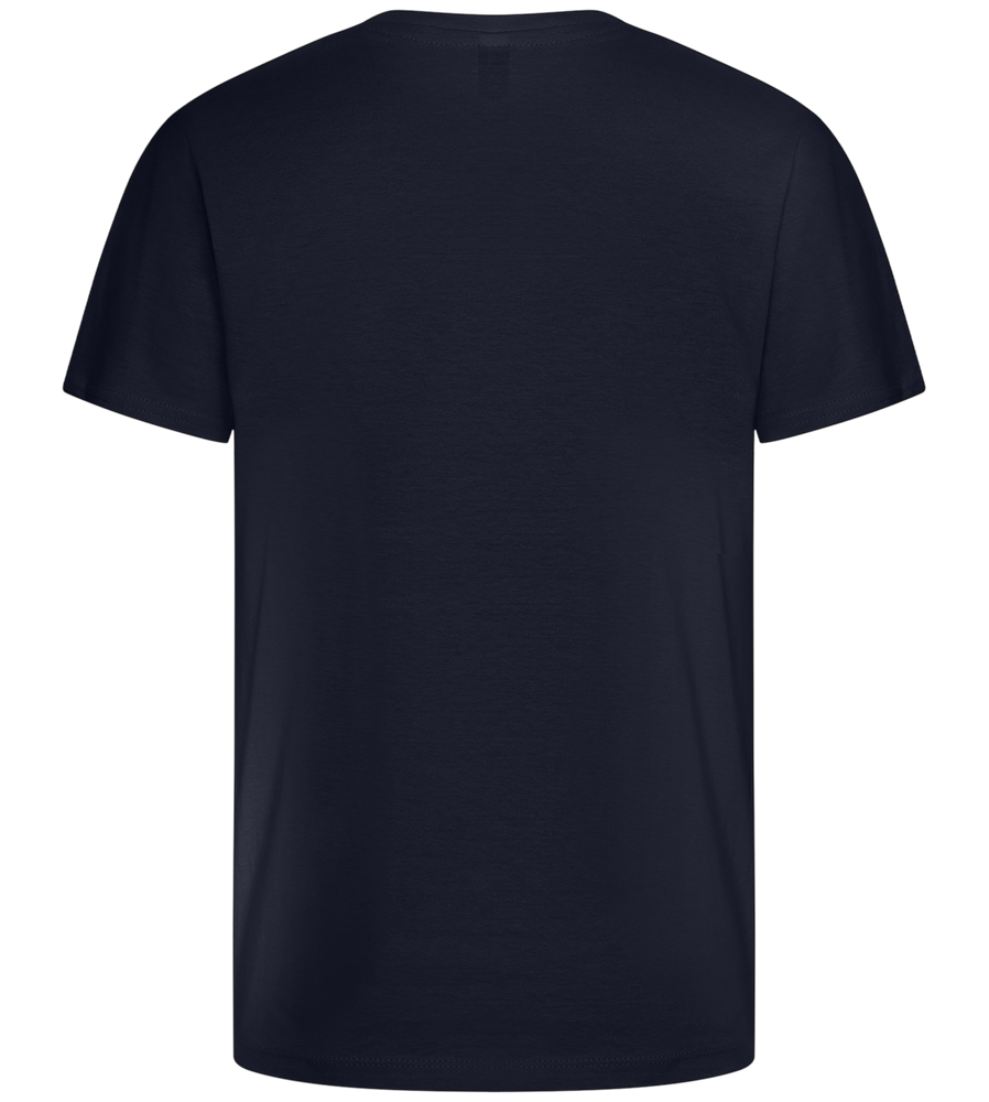 Slow but Sure Design - Basic kids t-shirt_FRENCH NAVY_back