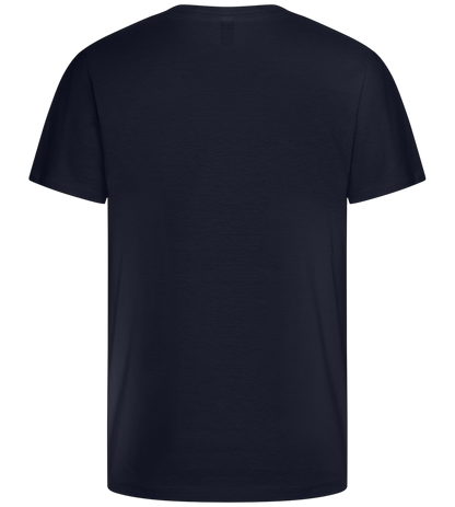 Slow but Sure Design - Basic kids t-shirt_FRENCH NAVY_back