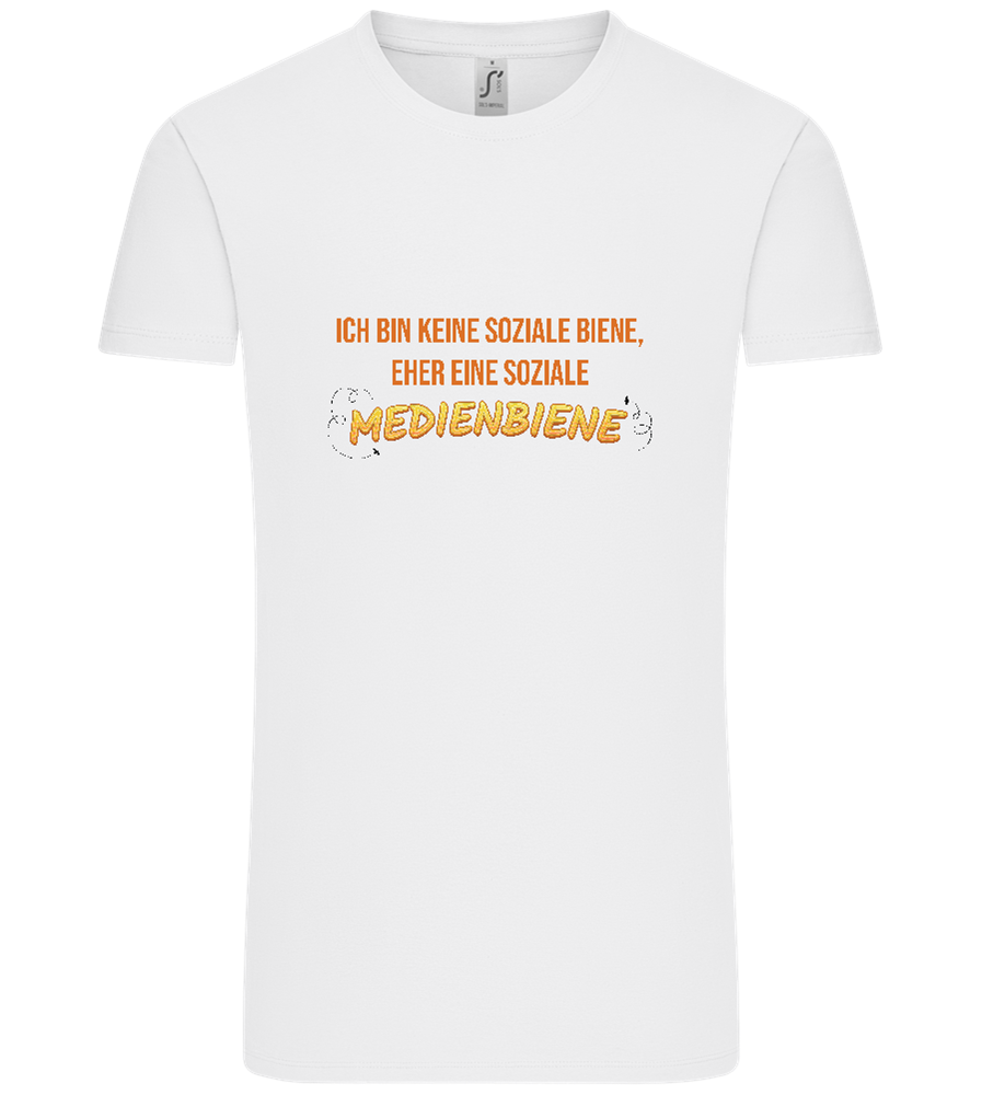 Social Media Design - Comfort Unisex T-Shirt_WHITE_front