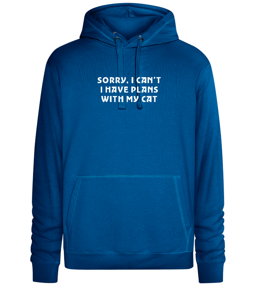 Big Plans Design - Premium unisex hoodie_ROYAL_front