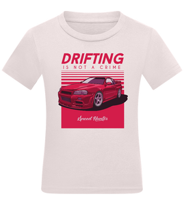 Drifting Not A Crime Design - Comfort kids fitted t-shirt