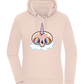 Unicorn Rainbow Design - Premium women's hoodie_LIGHT PEACH ROSE_front