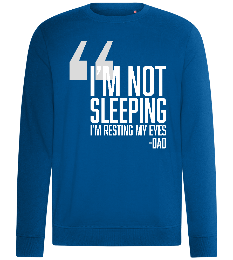 Resting My Eyes Design - Comfort unisex sweater_ROYAL_front