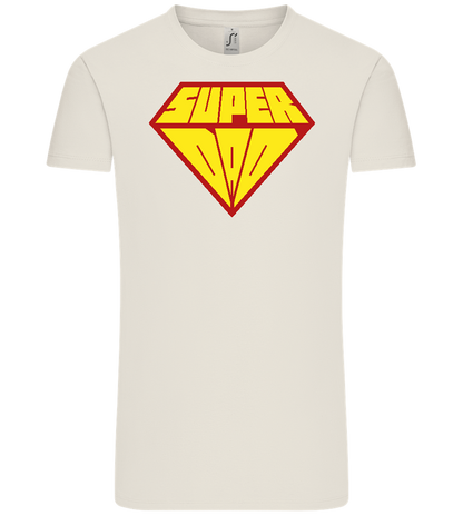 Super Dad 1 Design - Comfort Unisex T-Shirt_ECRU_front