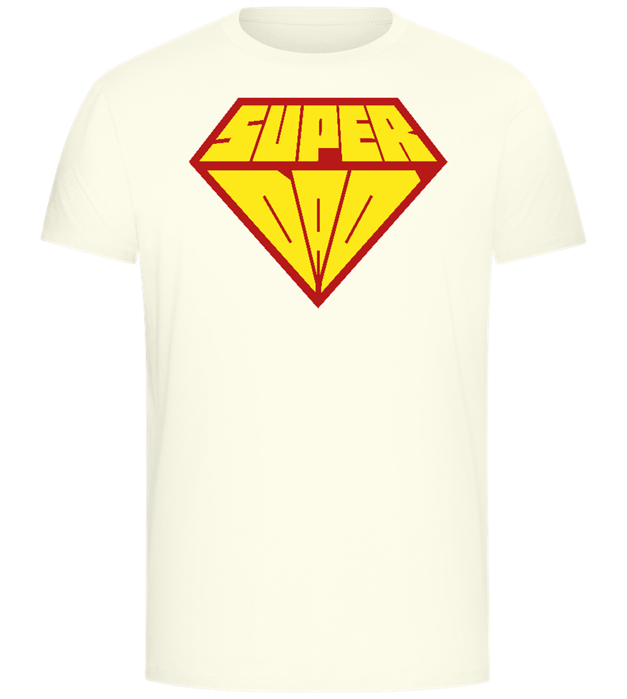 Super Dad 1 Design - Comfort Unisex T-Shirt_ECRU_front