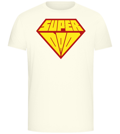 Super Dad 1 Design - Comfort Unisex T-Shirt_ECRU_front