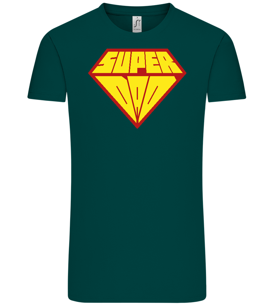 Super Dad 1 Design - Comfort Unisex T-Shirt_GREEN EMPIRE_front