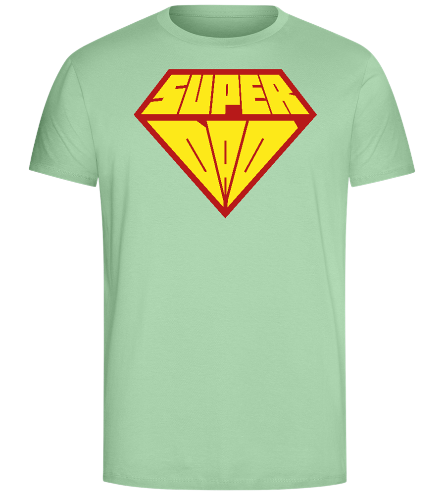 Super Dad 1 Design - Comfort Unisex T-Shirt_ICE GREEN_front