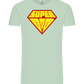 Super Dad 1 Design - Comfort Unisex T-Shirt_ICE GREEN_front