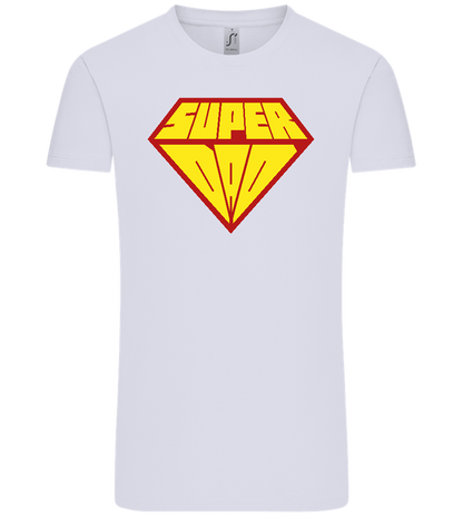 Super Dad 1 Design - Comfort Unisex T-Shirt_LILAK_front