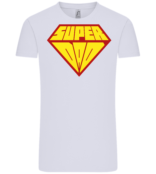 Super Dad 1 Design - Comfort Unisex T-Shirt_LILAK_front