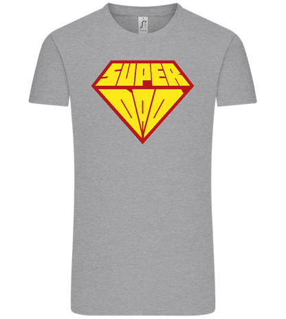 Super Dad 1 Design - Comfort Unisex T-Shirt_ORION GREY_front