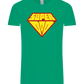 Super Dad 1 Design - Comfort Unisex T-Shirt_SPRING GREEN_front