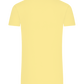 Super Dad 1 Design - Comfort Unisex T-Shirt_AMARELO CLARO_back