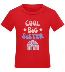 Cool Big Sister Design - Comfort kids fitted t-shirt