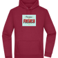 Pardon My French Design - Premium Essential Unisex Hoodie_BORDEAUX_front