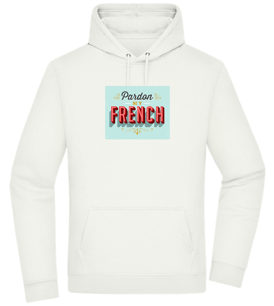 Pardon My French Design - Premium Essential Unisex Hoodie_CREAMY GREEN_front