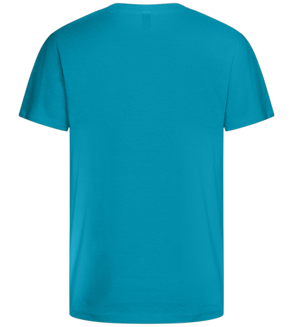 World's Okayest Brother Design - Comfort kids fitted t-shirt_TURQUOISE_back