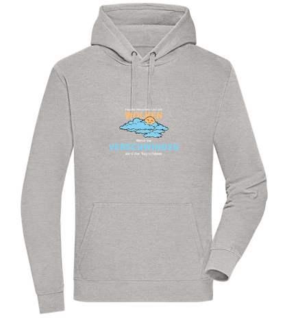 People Are Like Clouds Design - Premium unisex hoodie_ORION GREY II_front