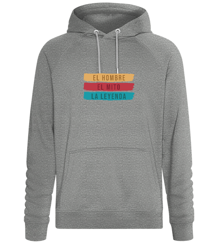 The Man The Myth The Legend Design - Comfort unisex hoodie_ORION GREY II_front