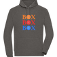 Box Box Box Design - Comfort unisex hoodie_CHARCOAL CHIN_front