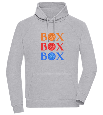 Box Box Box Design - Comfort unisex hoodie_ORION GREY II_front