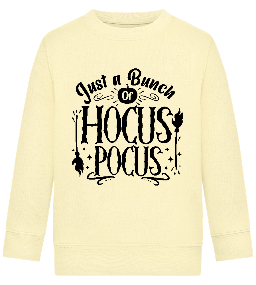 Hocus Pocus Design - Comfort Kids Sweater_AMARELO CLARO_front