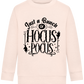 Hocus Pocus Design - Comfort Kids Sweater_LIGHT PEACH ROSE_front