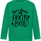 Hocus Pocus Design - Comfort Kids Sweater_MEADOW GREEN_front