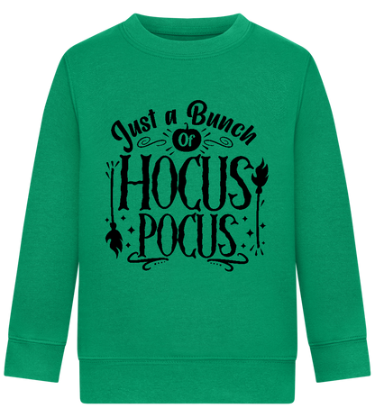 Hocus Pocus Design - Comfort Kids Sweater_MEADOW GREEN_front