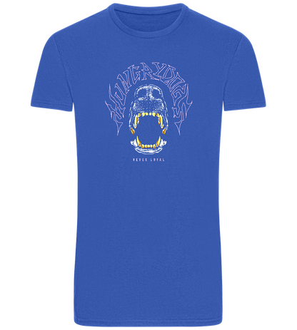Hungry Dogs Design - Basic Unisex T-Shirt_ROYAL_front