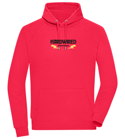 Hardwired Design - Comfort unisex hoodie_RED_front