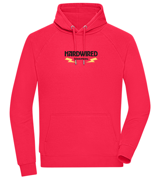 Hardwired Design - Comfort unisex hoodie_RED_front