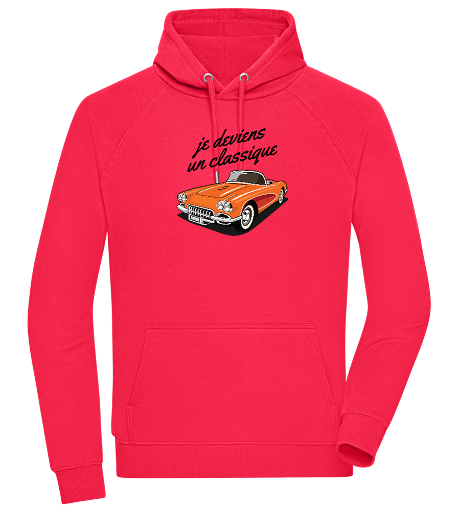 Becoming A Classic Design - Comfort unisex hoodie_RED_front