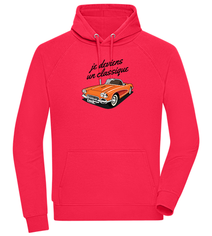 Becoming A Classic Design - Comfort unisex hoodie_RED_front