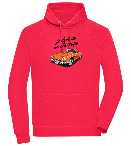 Becoming A Classic Design - Comfort unisex hoodie_RED_front