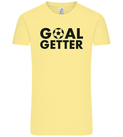 Goal Getter Design - Comfort Unisex T-Shirt_AMARELO CLARO_front