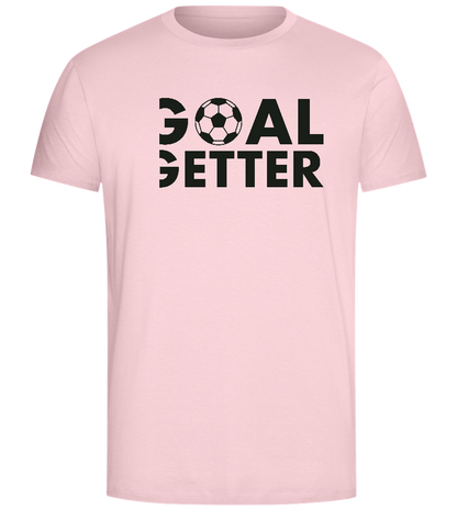 Goal Getter Design - Comfort Unisex T-Shirt_CANDY PINK_front