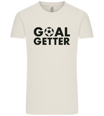 Goal Getter Design - Comfort Unisex T-Shirt_ECRU_front