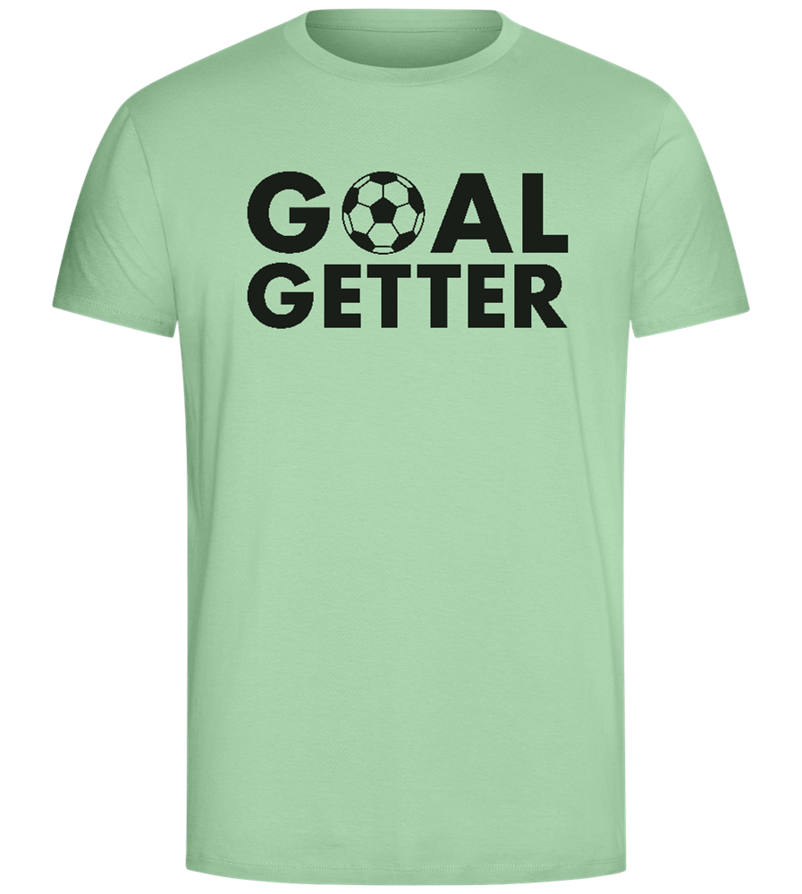 Goal Getter Design - Comfort Unisex T-Shirt_ICE GREEN_front