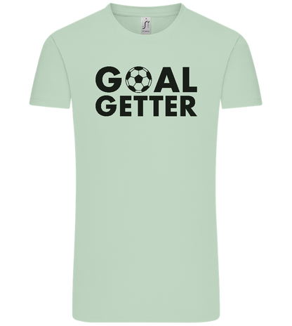 Goal Getter Design - Comfort Unisex T-Shirt_ICE GREEN_front