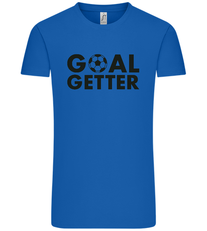 Goal Getter Design - Comfort Unisex T-Shirt_ROYAL_front