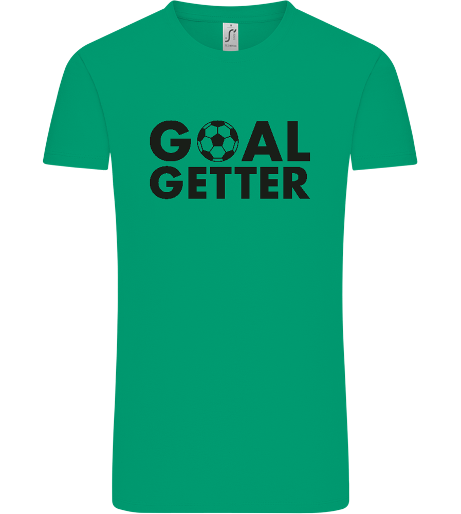 Goal Getter Design - Comfort Unisex T-Shirt_SPRING GREEN_front