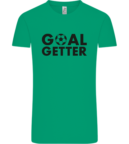 Goal Getter Design - Comfort Unisex T-Shirt_SPRING GREEN_front