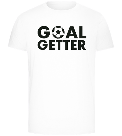 Goal Getter Design - Comfort Unisex T-Shirt_WHITE_front