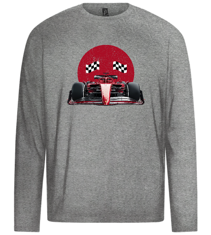 Speed Demon Design - Premium men's long sleeve t-shirt_ORION GREY_front