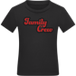 Family Crew Design - Comfort kids fitted t-shirt_DEEP BLACK_front